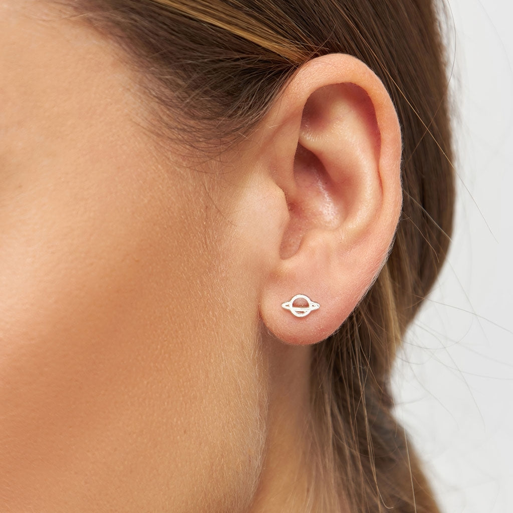 LULU Copenhagen Saturn boucle d'oreille 1 pièce Ear stud, 1 pcs Silver