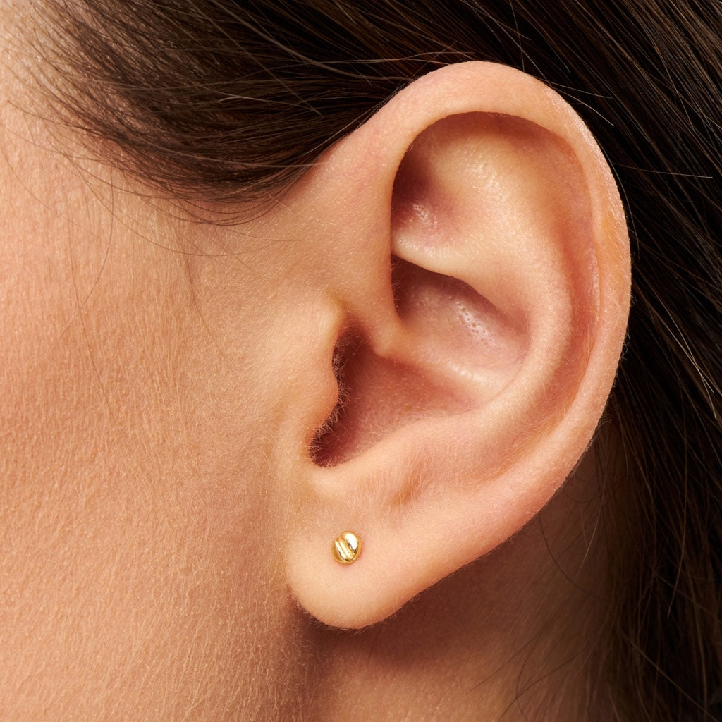 LULU Copenhagen Screw boucle d'oreille 1 pièce Ear stud, 1 pcs Gold Plated