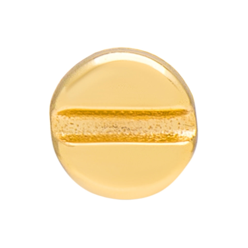 LULU Copenhagen Screw boucle d'oreille 1 pièce Ear stud, 1 pcs Gold Plated