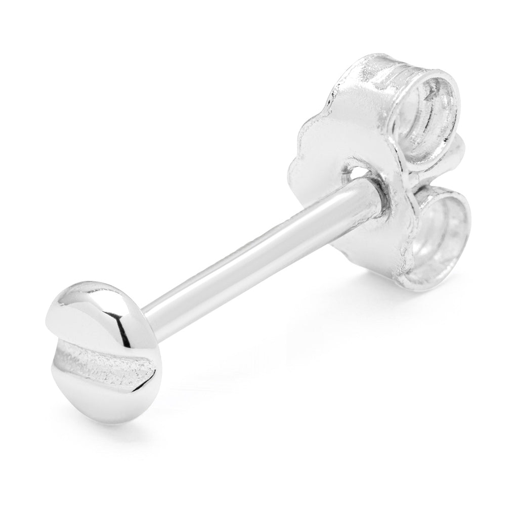 LULU Copenhagen Screw boucle d'oreille 1 pièce Ear stud, 1 pcs Silver