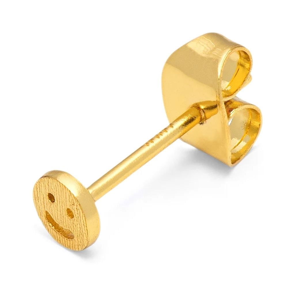 LULU Copenhagen Smile boucle d'oreille 1 pièce Ear stud, 1 pcs Gold Plated