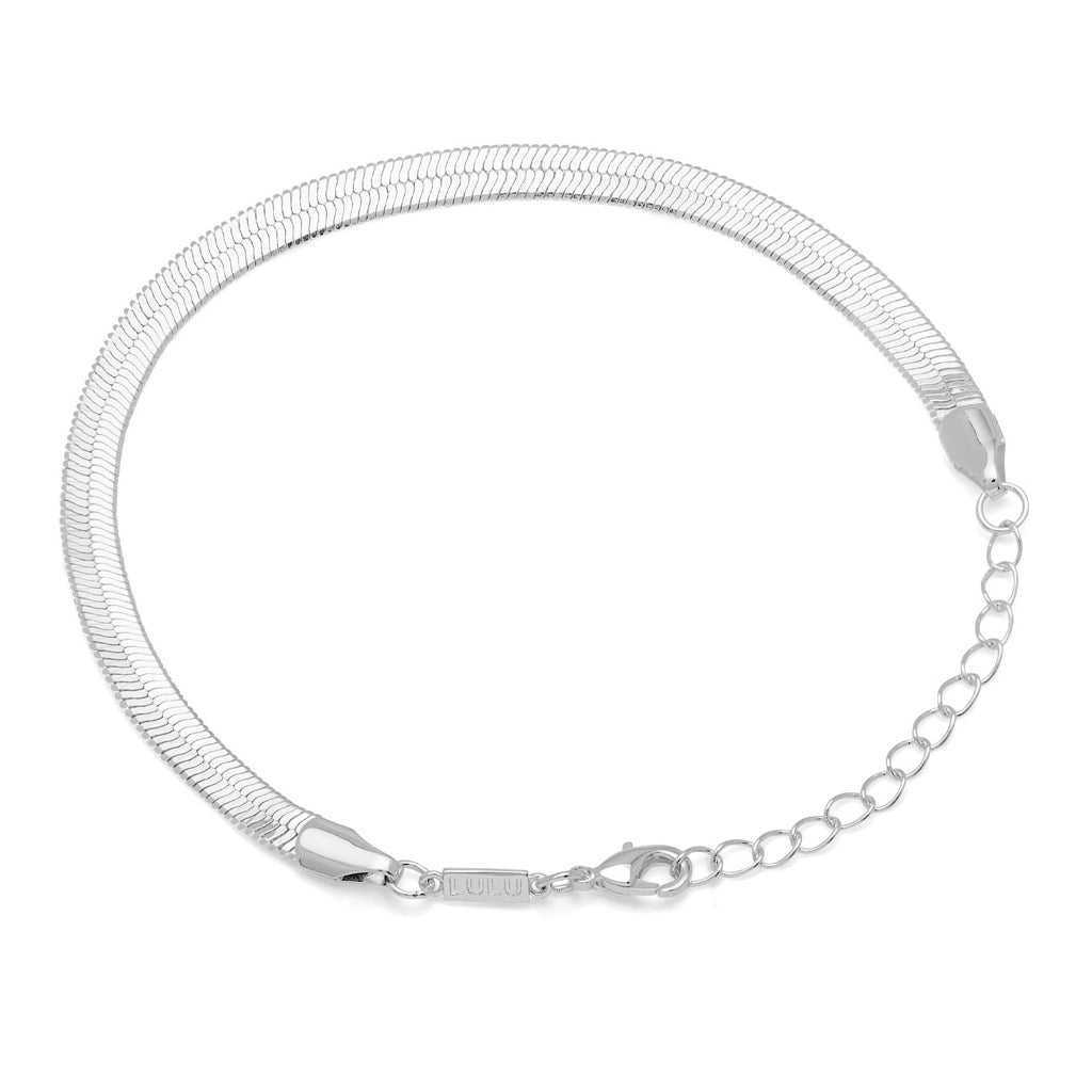 LULU Copenhagen Snake Bracelet argenté Bracelets Silver Plated