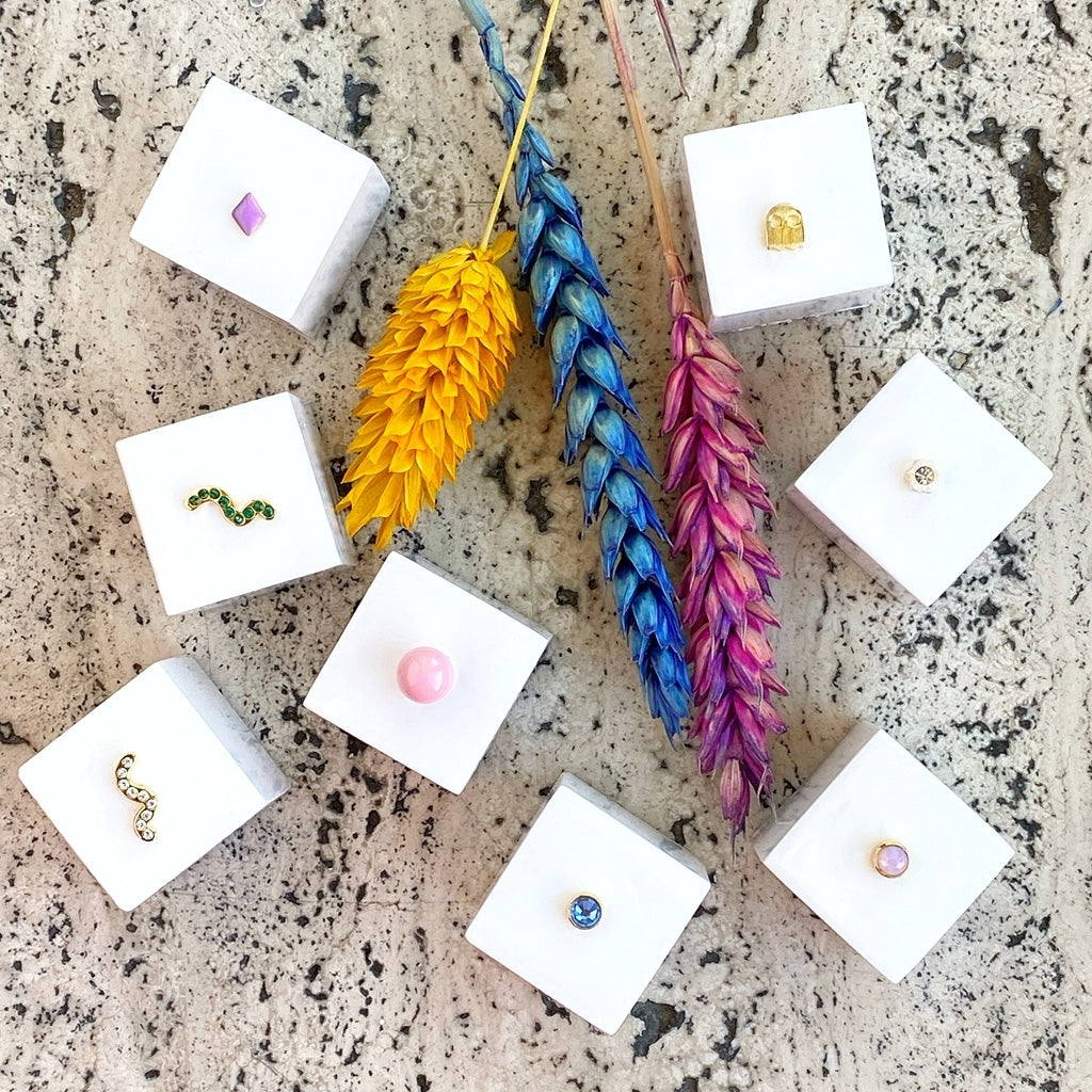 LULU Copenhagen Snaky boucle d'oreille 1 pièce Ear stud, 1 pcs