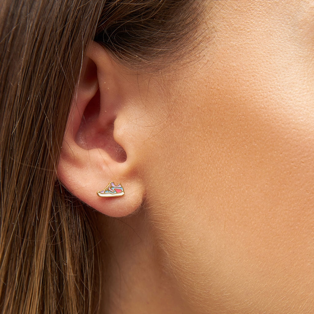 LULU Copenhagen Sneaker One boucle d'oreille 1 pièce Ear stud, 1 pcs Gold Plated