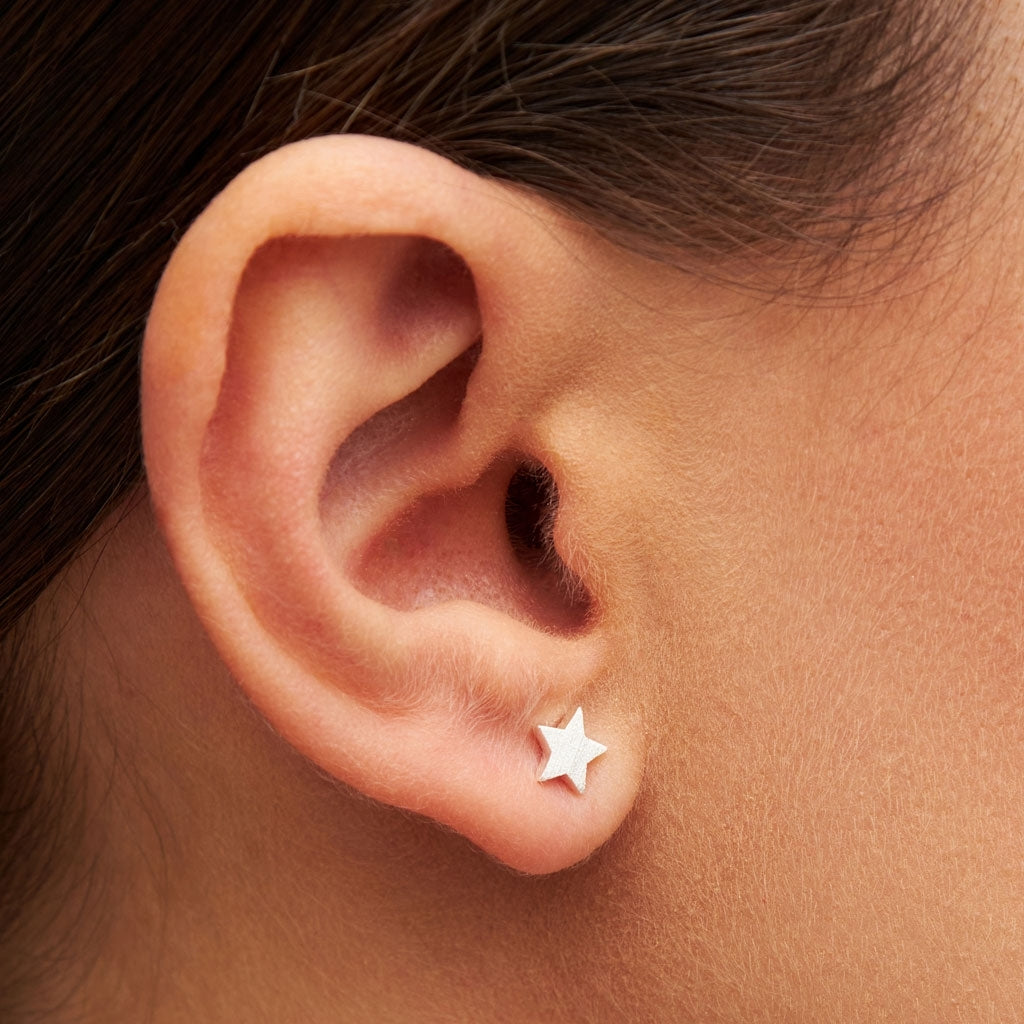 LULU Copenhagen Star boucle d'oreille 1 pièce Ear stud, 1 pcs Silver