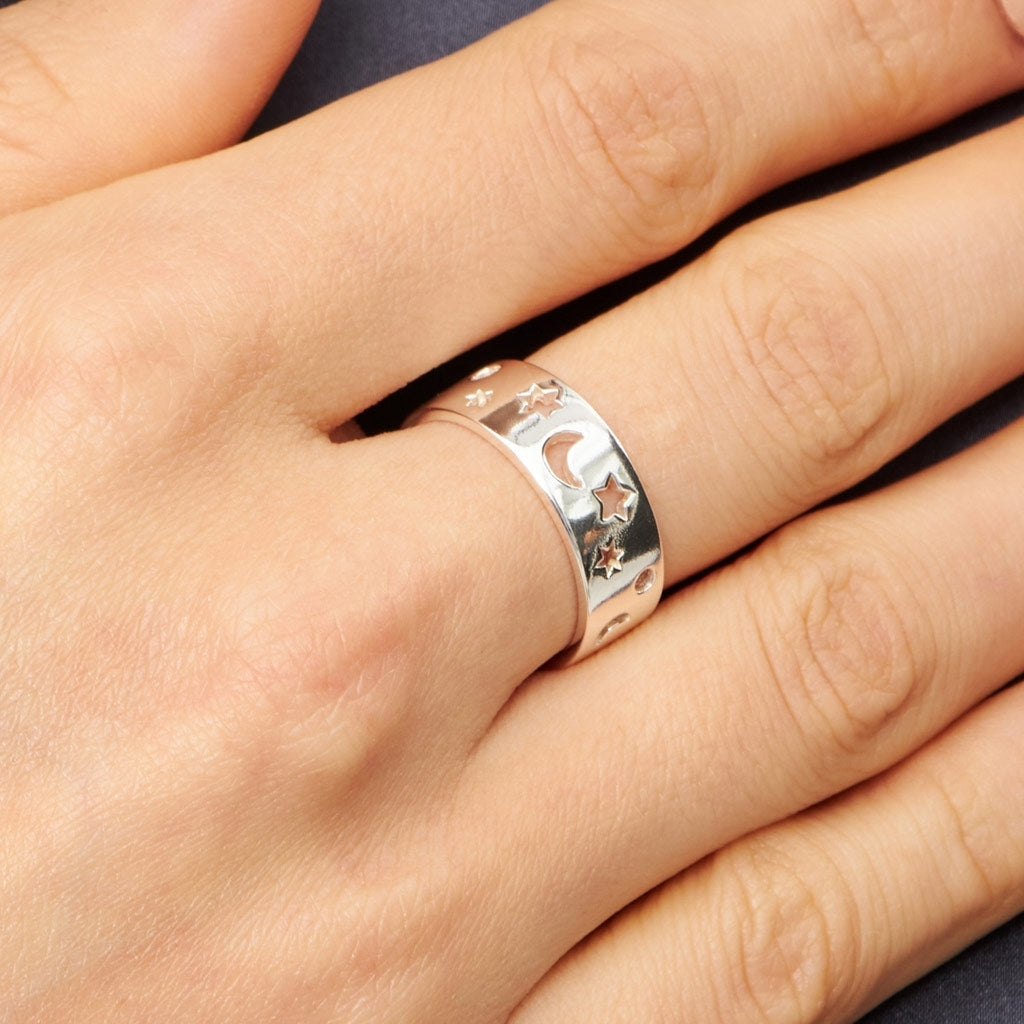 LULU Copenhagen Stardust Bague Rings Silver