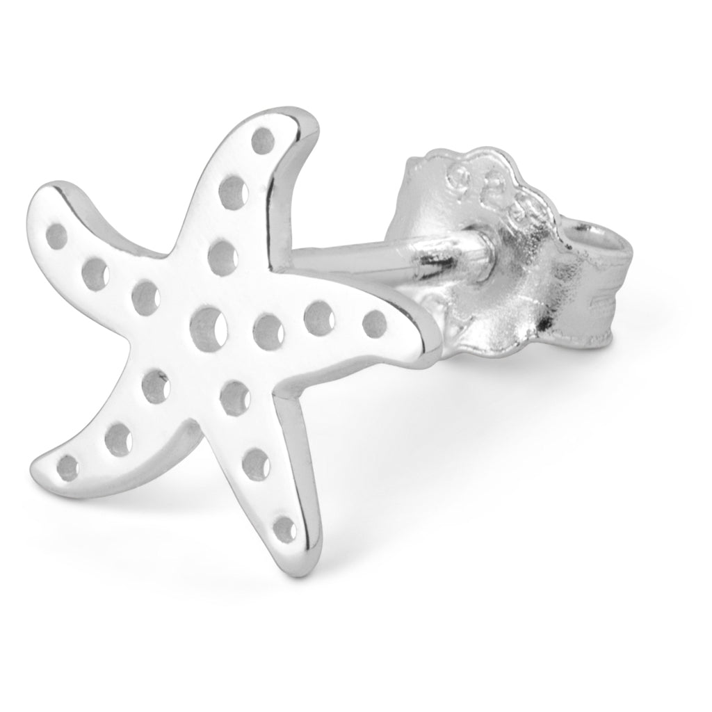LULU Copenhagen Starfish boucle d'oreille 1 pièce Ear stud, 1 pcs Silver