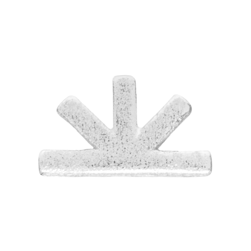 LULU Copenhagen Sunrise boucle d'oreille 1 pièce Ear stud, 1 pcs Silver