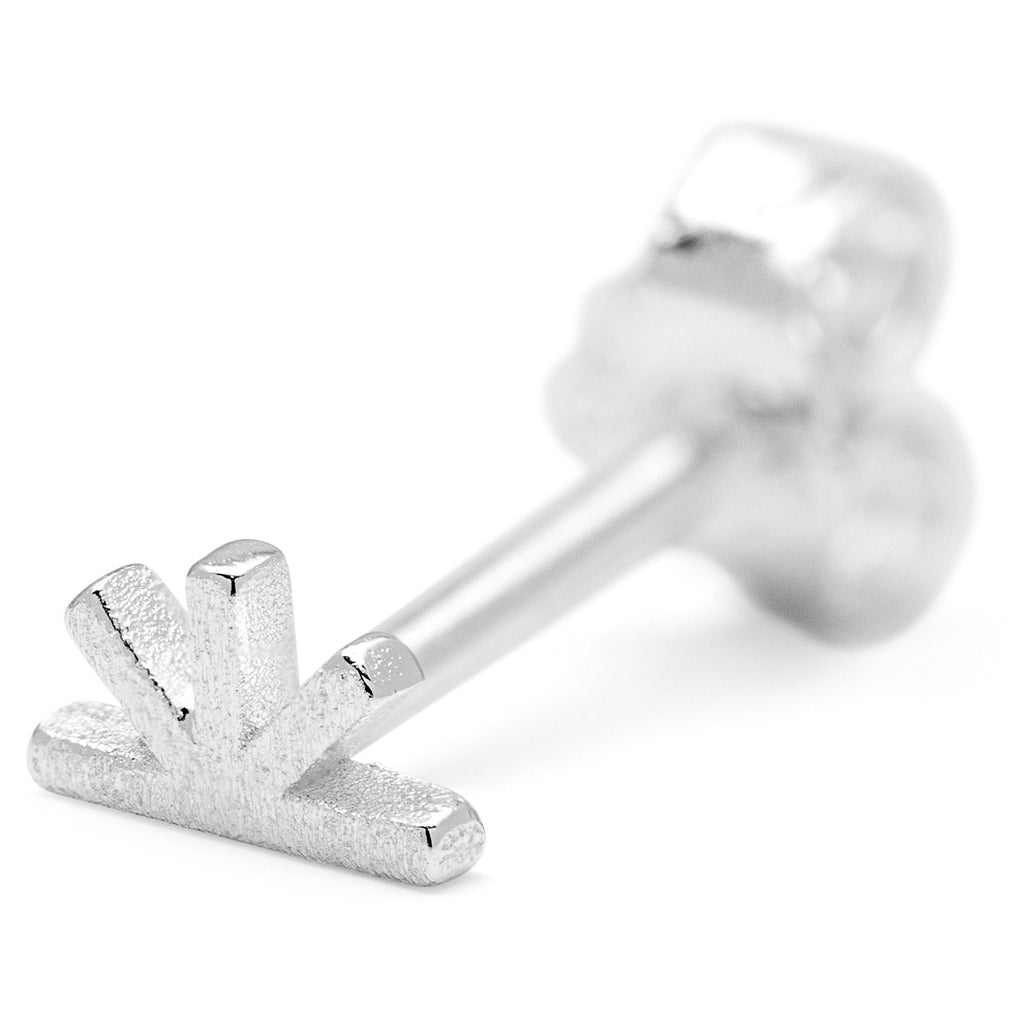 LULU Copenhagen Sunrise boucle d'oreille 1 pièce Ear stud, 1 pcs Silver
