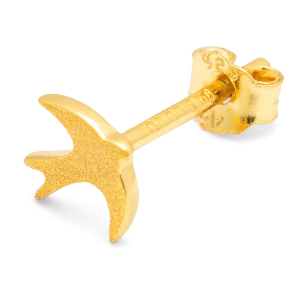 LULU Copenhagen Swallow d'oreille 1 pièce Ear stud, 1 pcs Gold Plated