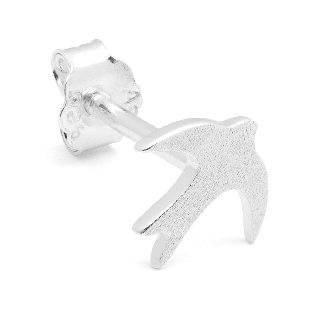 LULU Copenhagen Swallow d'oreille 1 pièce Ear stud, 1 pcs Silver