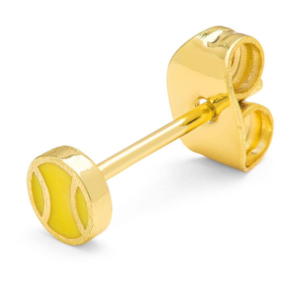 LULU Copenhagen Tennis boucle d'oreille 1 pièce Ear stud, 1 pcs Gold Plated