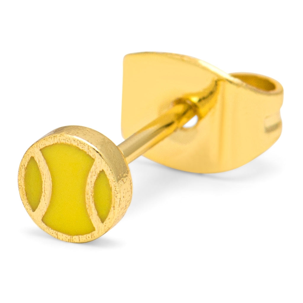 LULU Copenhagen Tennis boucle d'oreille 1 pièce Ear stud, 1 pcs Gold Plated