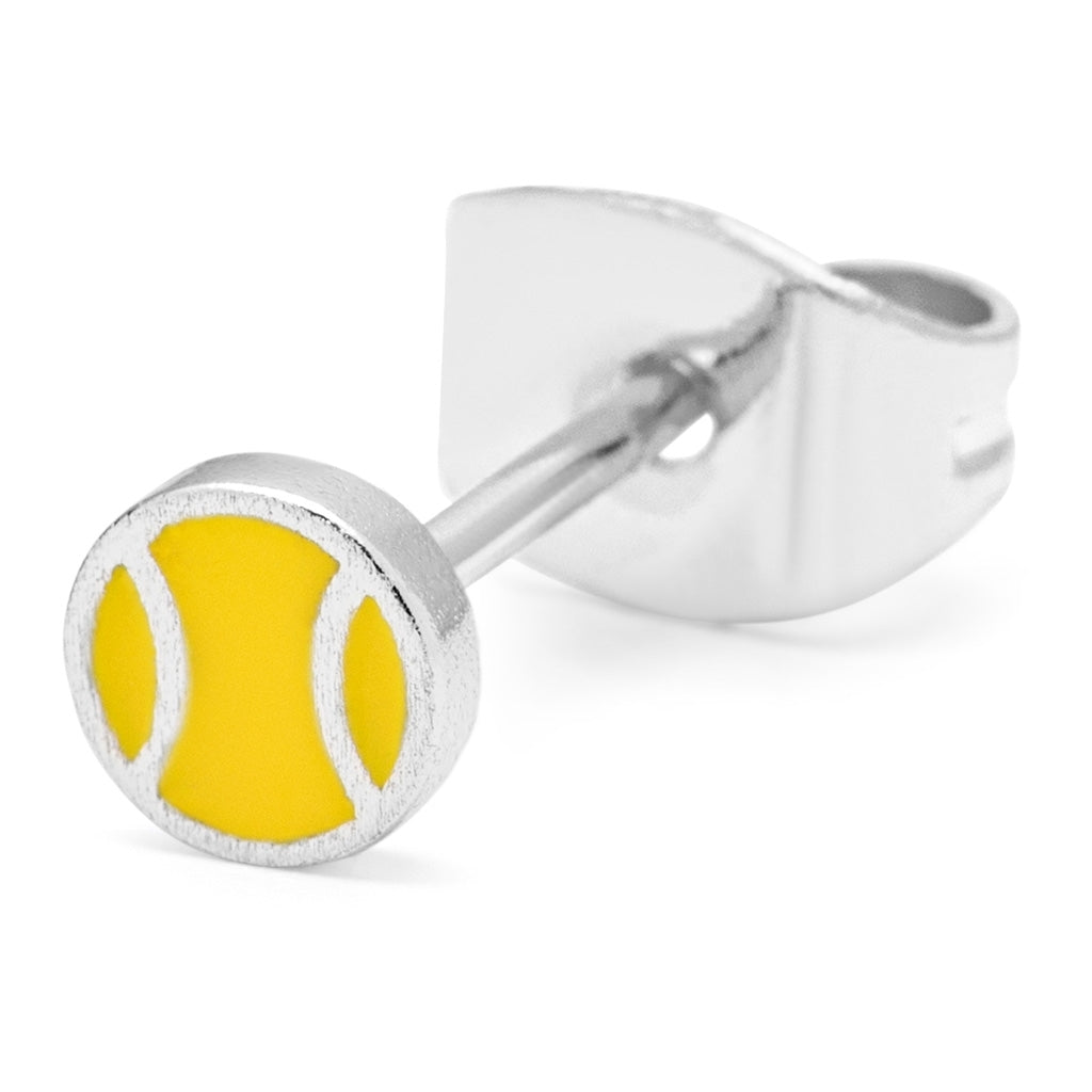 LULU Copenhagen Tennis boucle d'oreille 1 pièce Ear stud, 1 pcs Silver Plated
