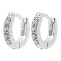 Tennis hoops - Paires - Crystal