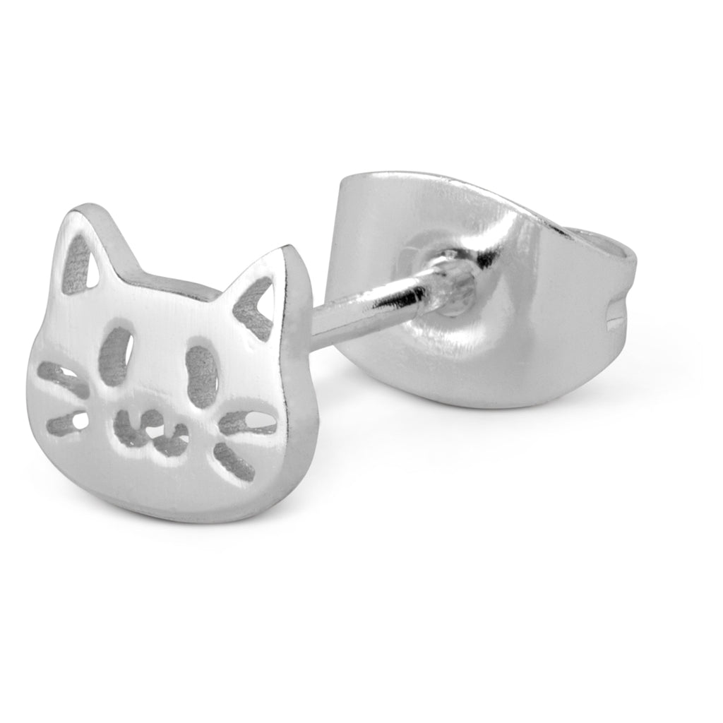 LULU Copenhagen The Cat boucle d'oreille 1 pièce Ear stud, 1 pcs Silver Plated