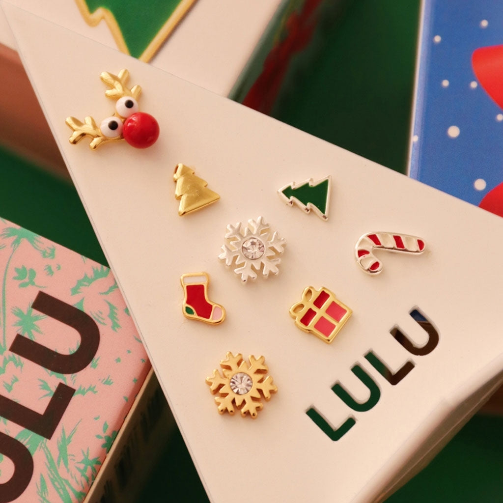 LULU Copenhagen The Tree earring 1 pcs Ear stud, 1 pcs Gold Plated