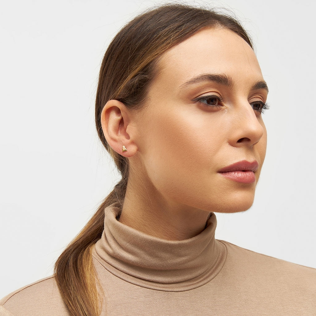 LULU Copenhagen The Tree earring 1 pcs Ear stud, 1 pcs Gold Plated