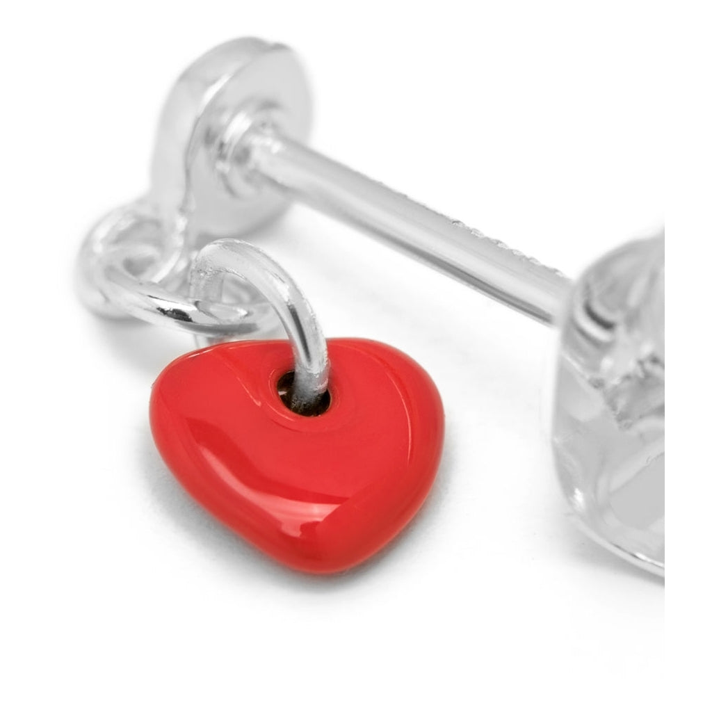 LULU Copenhagen Love U Dangling boucle d'oreille 1 pièce Ear stud, 1 pcs Lipstick Red