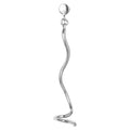 Topping Short Swirl boucle d'oreille 1 pièce - Silver Plated