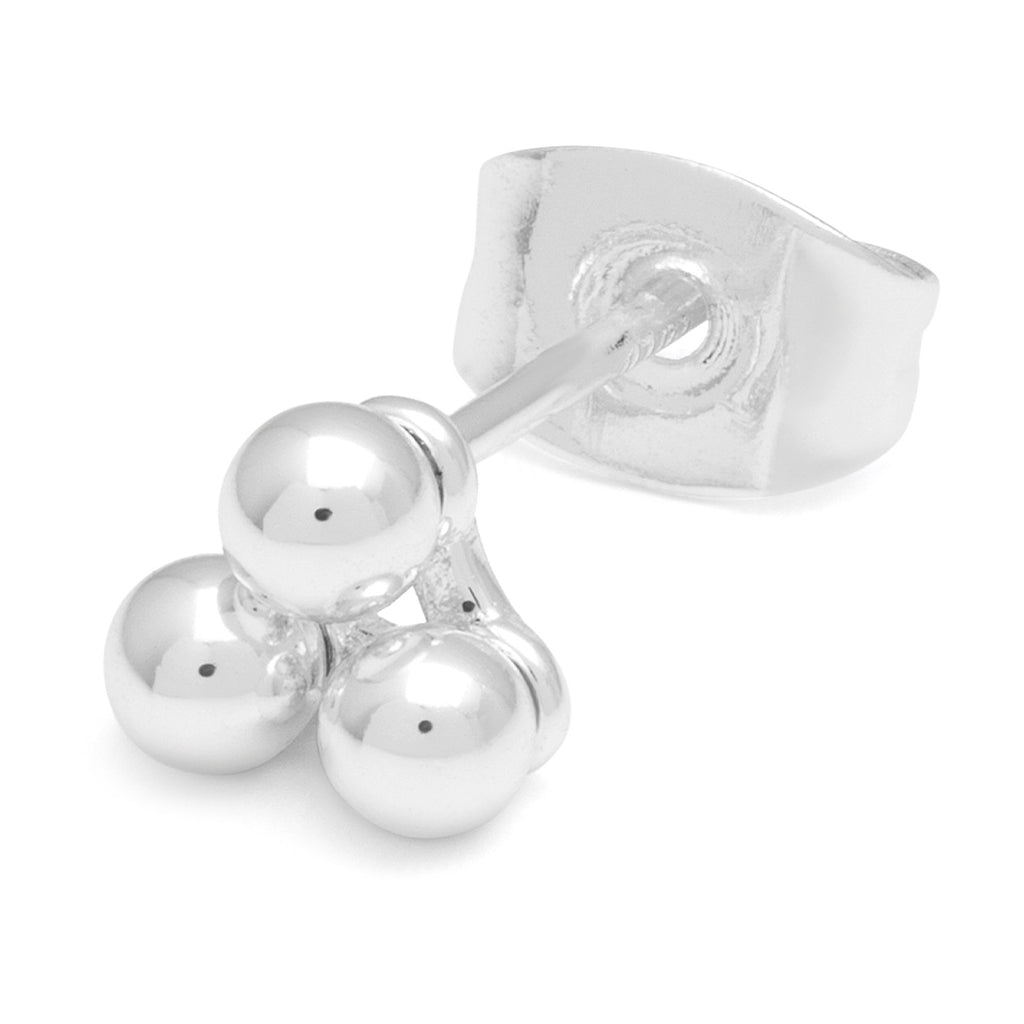 LULU Copenhagen Trio boucle d'oreille 1 pièce Ear stud, 1 pcs Silver Plated