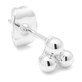 Trio boucle d'oreille 1 pièce - Silver Plated