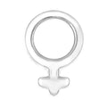 Venus boucle d'oreille 1 pièce - Silver