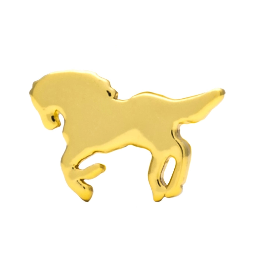 LULU Copenhagen Wild Horse boucle d'oreille 1 pièce Ear stud, 1 pcs Gold Plated