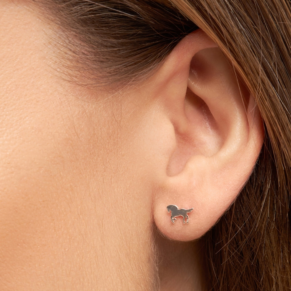 LULU Copenhagen Wild Horse boucle d'oreille 1 pièce Ear stud, 1 pcs Silver Plated