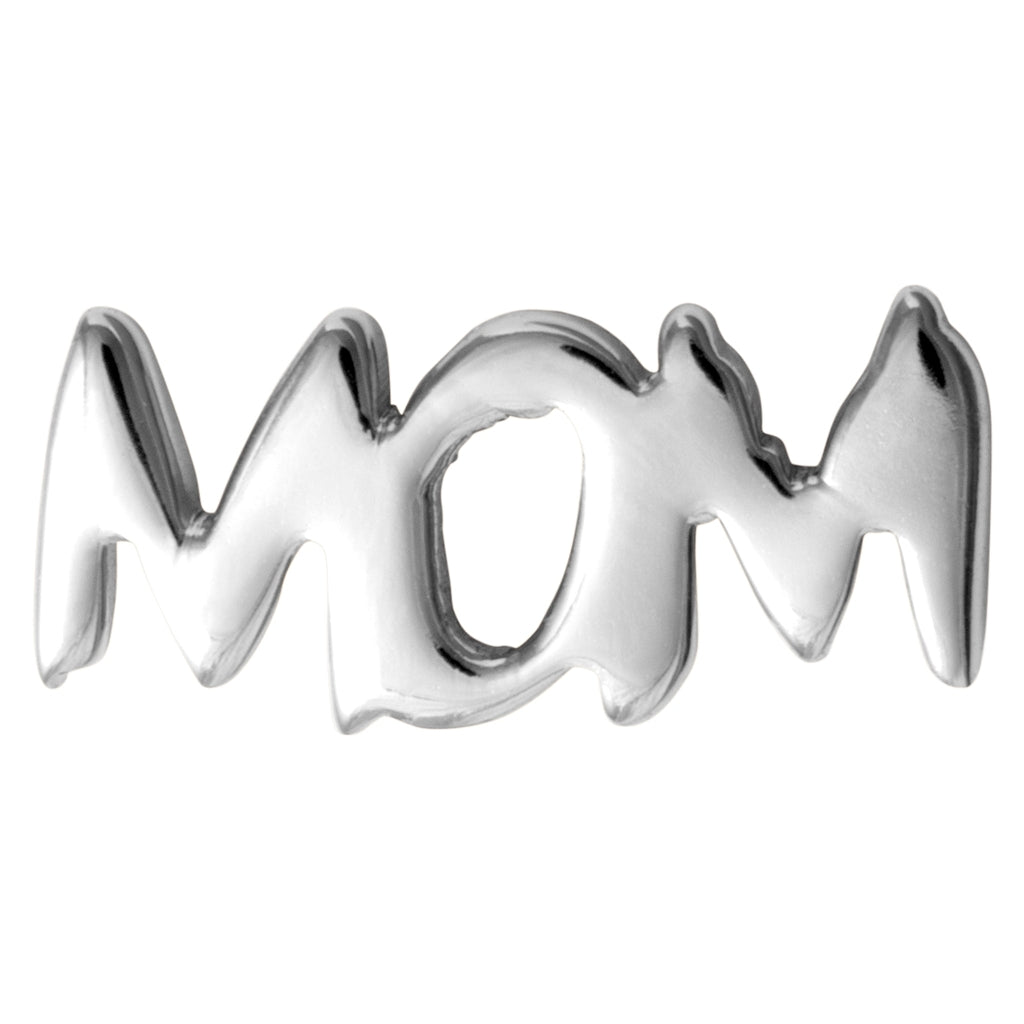 LULU Copenhagen Word Mom boucle d'oreille 1 pièce Ear stud, 1 pcs Silver