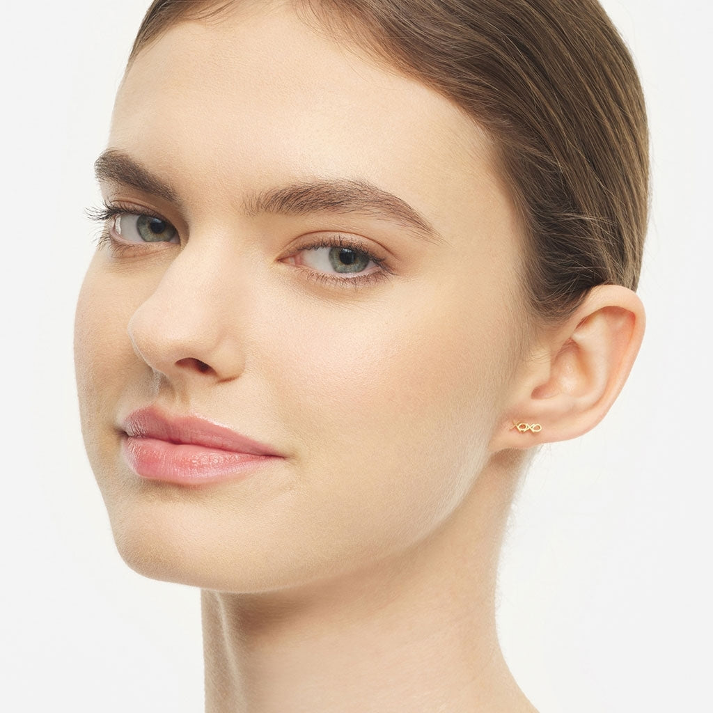 LULU Copenhagen XOXO 1 pièce Ear stud, 1 pcs Gold Plated