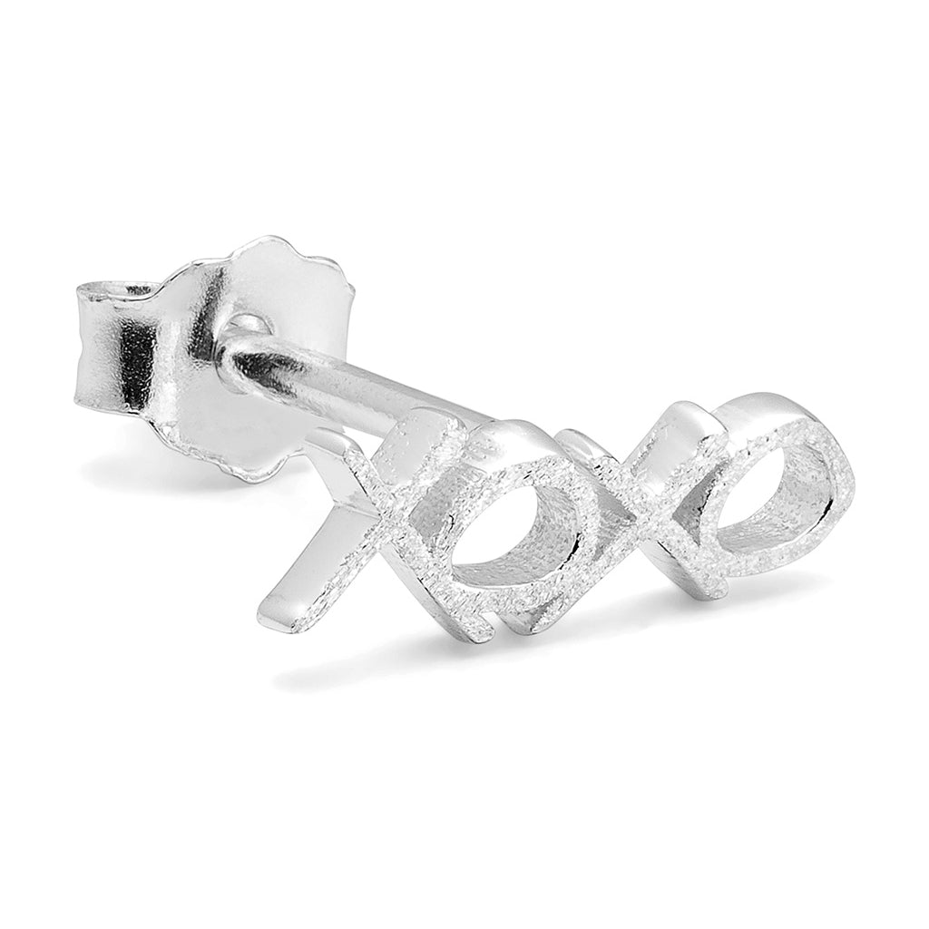 LULU Copenhagen XOXO 1 pièce Ear stud, 1 pcs Silver