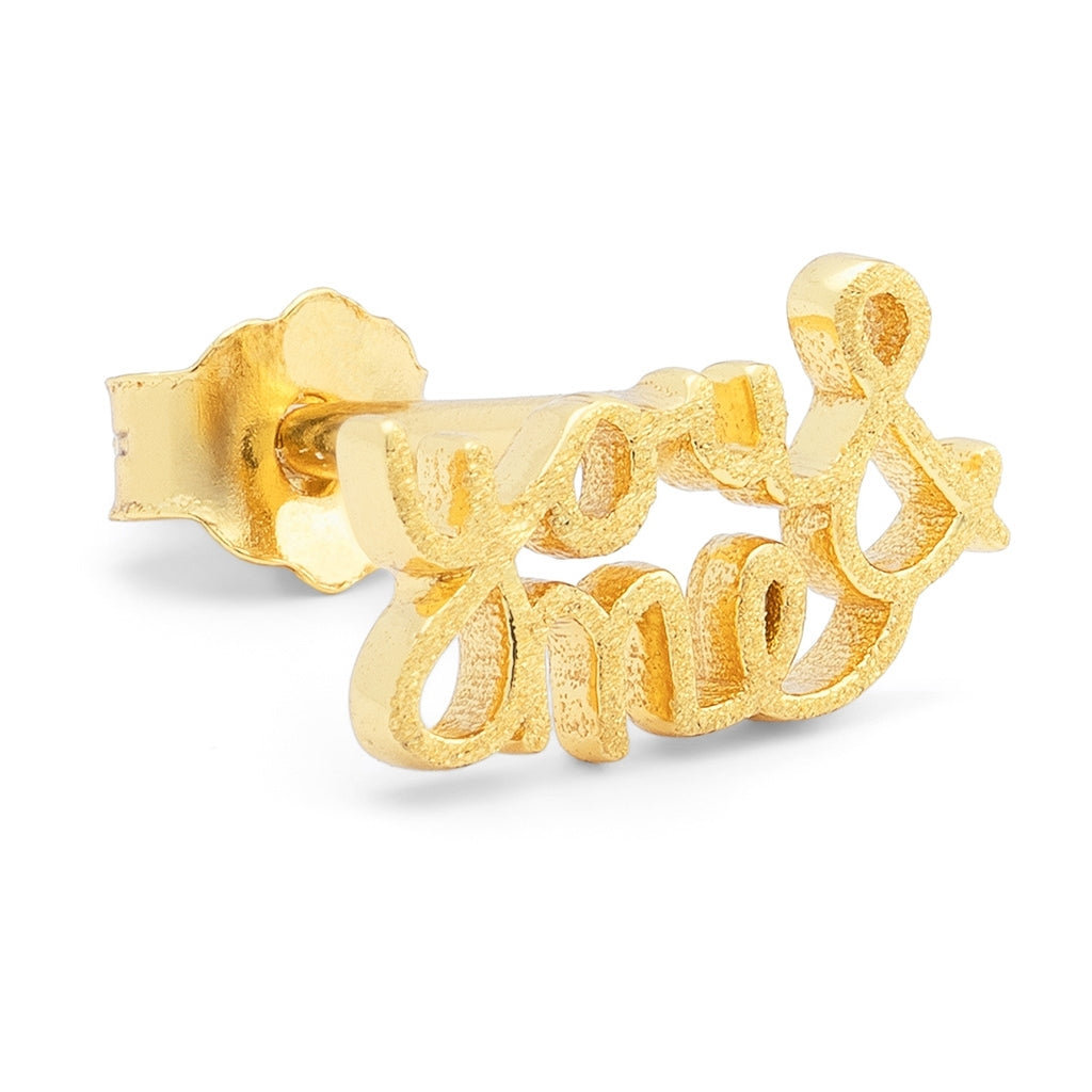 LULU Copenhagen You&Me 1 pièce Ear stud, 1 pcs Gold Plated