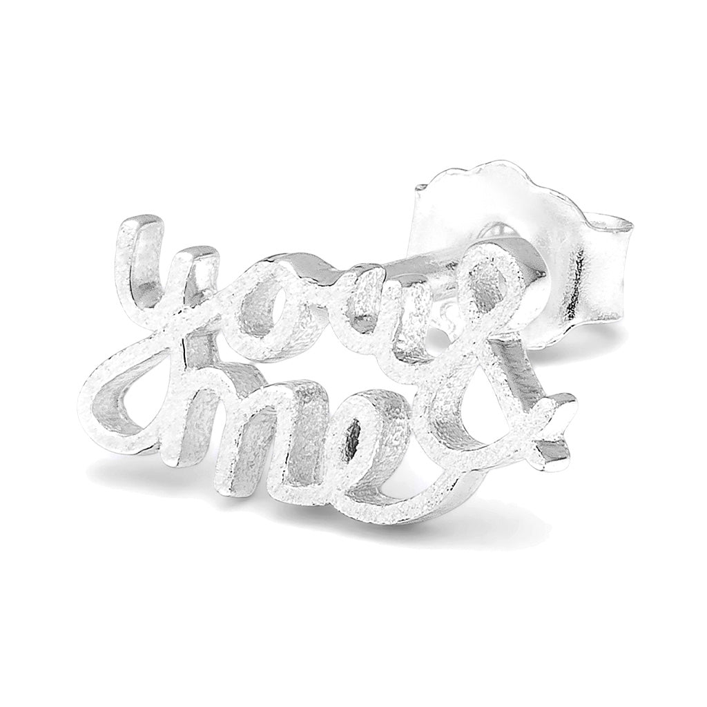 LULU Copenhagen You&Me 1 pièce Ear stud, 1 pcs Silver