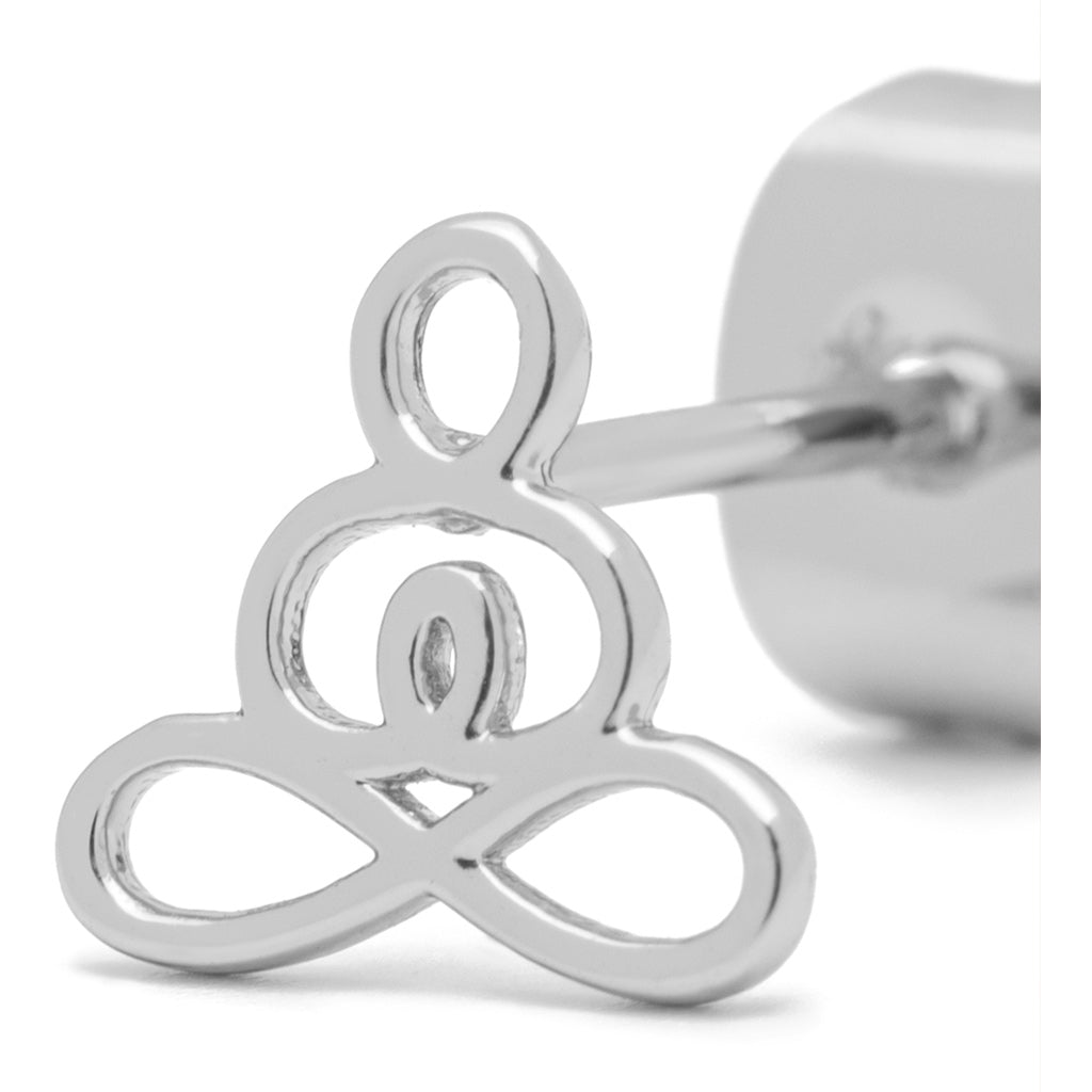 LULU Copenhagen Zen boucle d'oreille 1 pièce Ear stud, 1 pcs Silver Plated