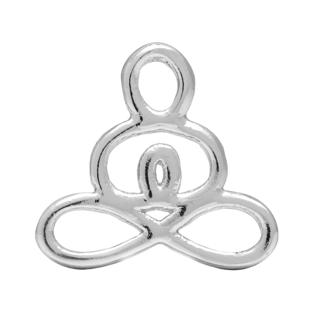 LULU Copenhagen Zen boucle d'oreille 1 pièce Ear stud, 1 pcs Silver Plated