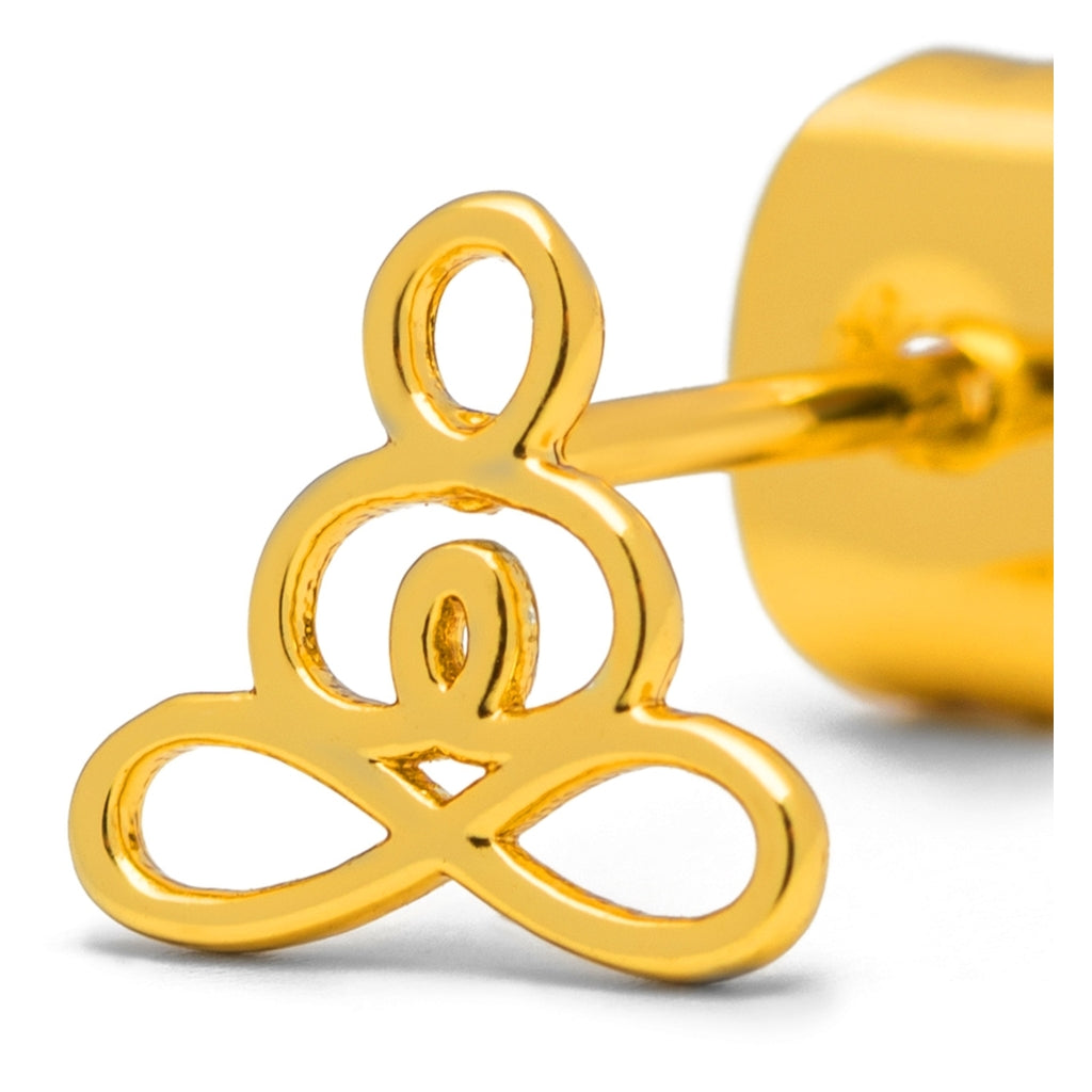 LULU Copenhagen Zen boucle d'oreille 1 pièce Ear stud, 1 pcs Gold Plated
