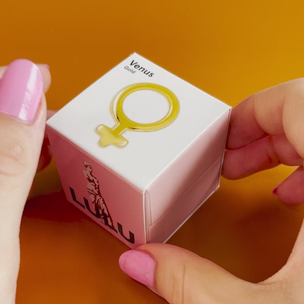 LULU Copenhagen Venus boucle d'oreille 1 pièce Ear stud, 1 pcs Gold Plated - Video preview