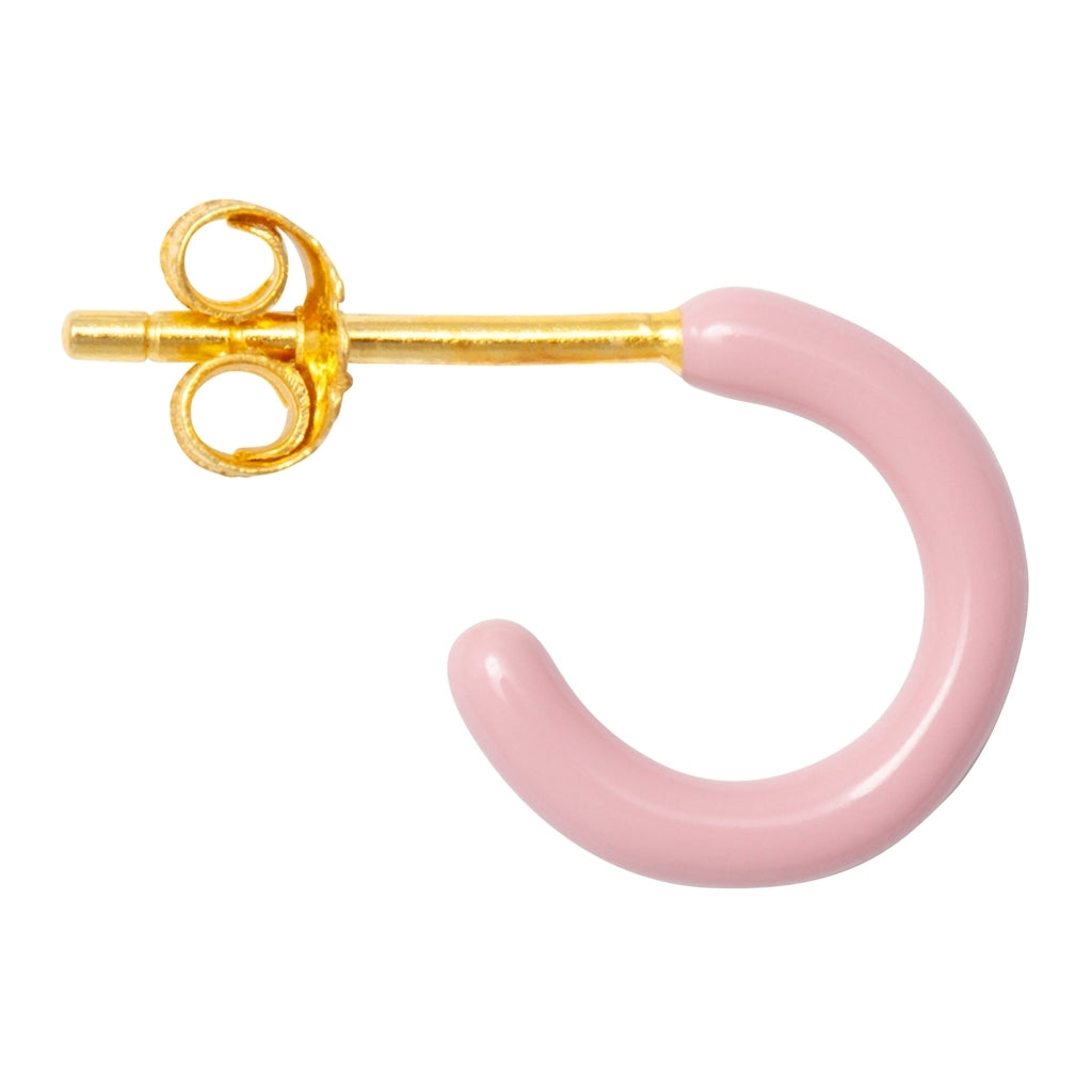 LULU Copenhagen Color Hoop 1 pcs Hoops Light pink