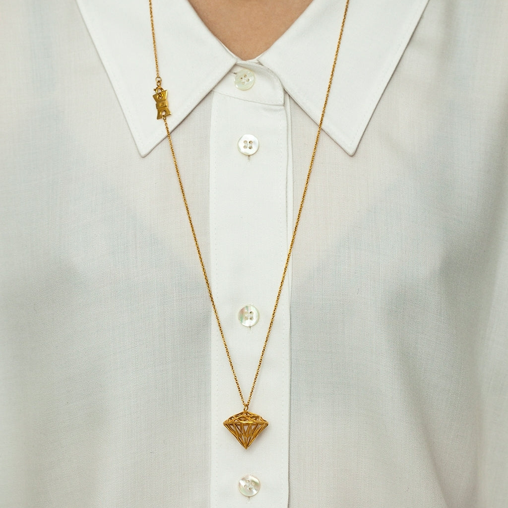 LULU Copenhagen Marilyn Necklace Necklaces Gold Plated
